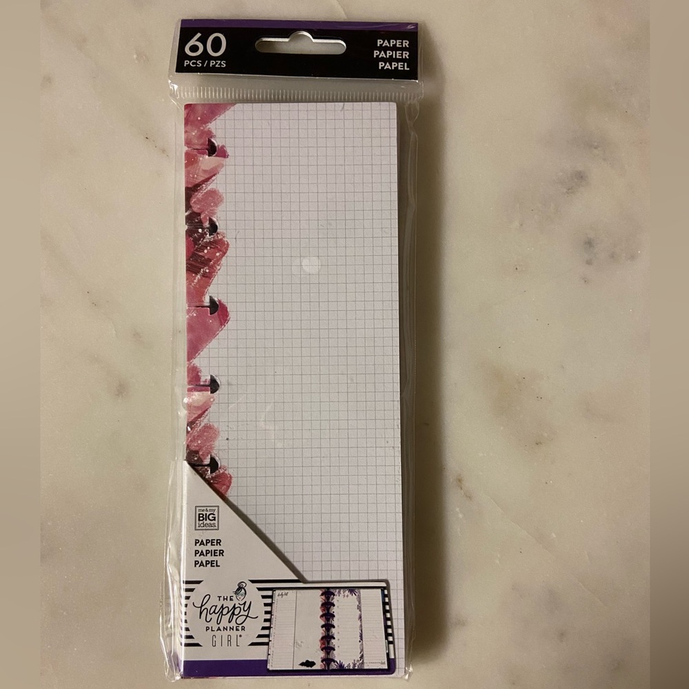 Happy Planner - Me & My Big Ideas - Stargazer filler paper. NEW.